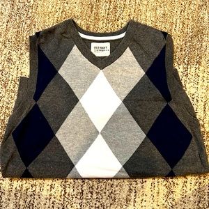 Old Navy boys argyle sweater vest